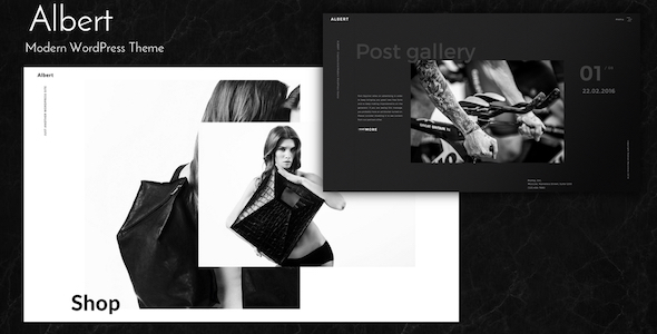 Albert - Modern WooCommerce Theme Logo